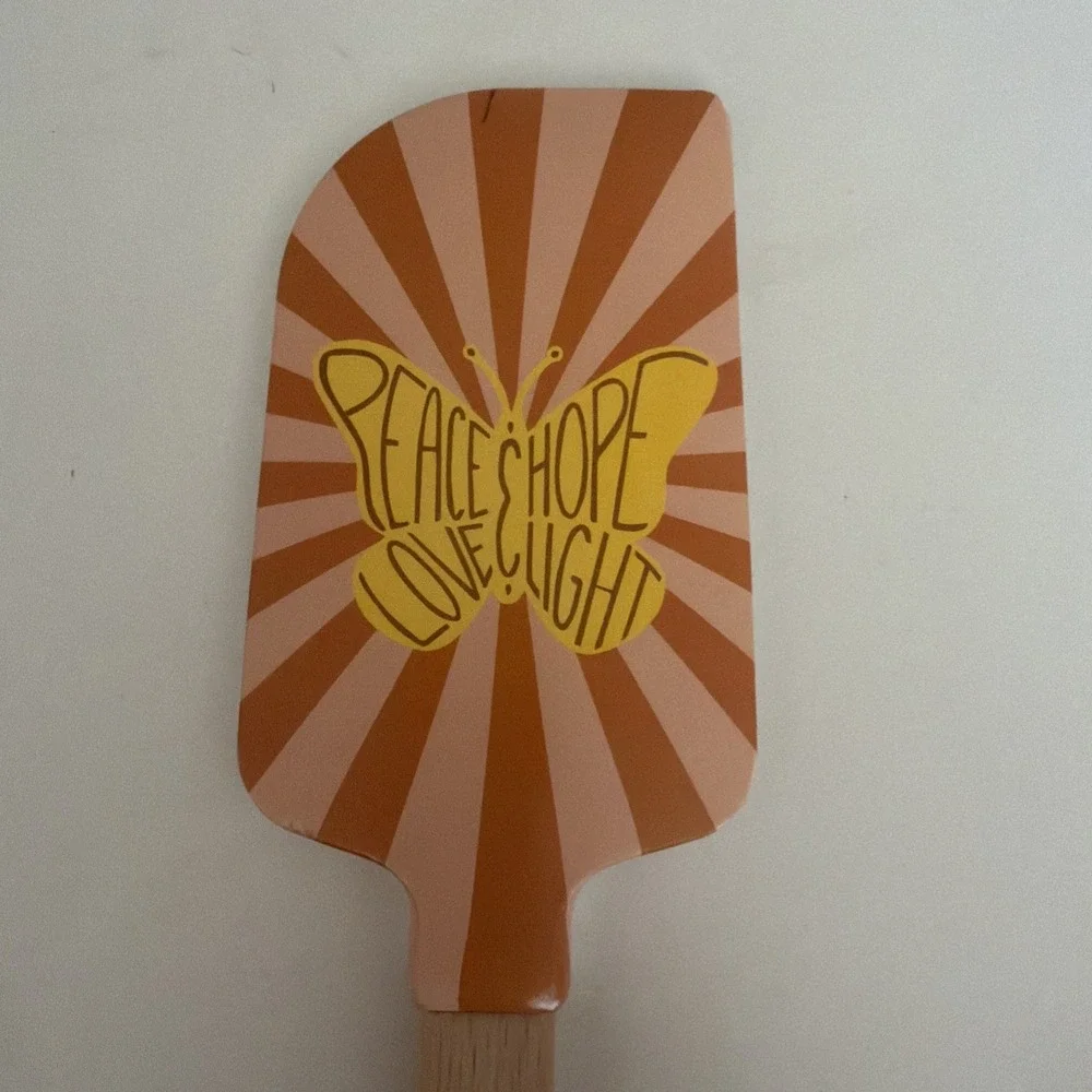 Williams Sonoma No Kid Hungry Tools For Change Common Auto Silicone Wood Spatula